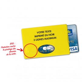 Etui carte de crédit "RFID"
