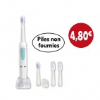 BROSSE À DENTS À PILES